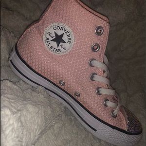 bedazzled converse shoes
